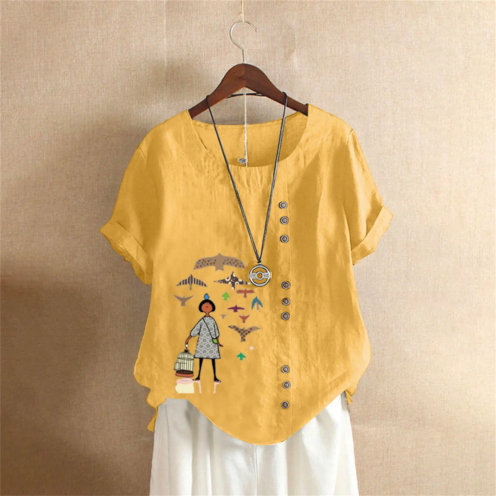 vintage floral butterfly plus size cotton linen t shirt for women s 5xl vintage floral butterfly plus size cotton linen t shirt for women s 5xl