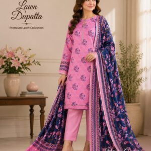 alkaram 3 piece printed lawn suit | airjet lawn 90/70 summer collection 2026